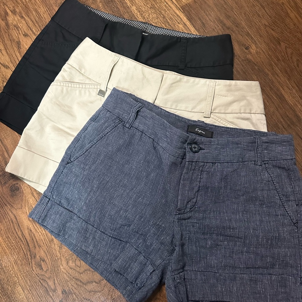 EXPRESS Tailored Shorts in black - Picture 6 of 6